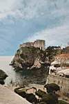 View of the Adriatic Sea from the city wall, Dubrovnik