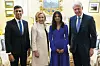 Britanski premijerski par s bivšim američkim predsjednikom Billom Clintonom i njegovom suprugom, bivšom američkom kandidatkinjom za predsjednicu Hillary Clinton