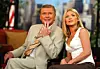 May 9, 2002; New York, NY; Regis Philbin and Kelly Ripa on the set of