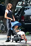 08/21/2020 EXCLUSIVE: Irina Shayk Steps Out With Her Daughter in New York City. The 34 year old model looked casual in a long black dress over a white tee shirt and black Doc Marten boots,Image: 554486305, License: Rights-managed, Restrictions: Exclusive NO usage without agreed price and terms. Please contact sales@theimagedirect.com, Model Release: no, Credit line: TheImageDirect.com / The Image Direct / Profimedia