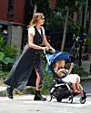 08/21/2020 EXCLUSIVE: Irina Shayk Steps Out With Her Daughter in New York City. The 34 year old model looked casual in a long black dress over a white tee shirt and black Doc Marten boots,Image: 554486310, License: Rights-managed, Restrictions: Exclusive NO usage without agreed price and terms. Please contact sales@theimagedirect.com, Model Release: no, Credit line: TheImageDirect.com / The Image Direct / Profimedia