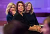 Zagreb, 100913. Na HRT-u je predstavljena jesenska shema programa. Na fotografiji: Nevena Rendeli, Karmela Vukov Colic i Vesna Karuza. Foto: Neja Markicevic / CROPIX