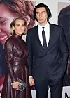 Joanne Tucker and Adam Driver at the premiere of 'Marriage Story' in New York City., Image: 482166455, License: Rights-managed, Restrictions: , Model Release: no, Credit line: John Nacion / StarMax / Profimedia