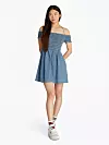 Tommy Jeans Ljetna haljina - Plavi Traper boja - 94,90 eura