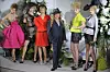 John Galliano s modelima na Tjednu mode u Parizu 2009. godine