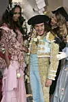 Naomi Campbell, John Galliano, Amber Valletta - haute couture revija jesen/zima 2008.