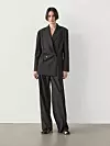 Massimo Dutti sako s prugama (169 eura)/Massimo Dutti hlače na pruge (89,95 eura)