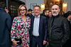 Predsjednik Hrvatskog sabora Gordan Jandroković sa suprugom Sonjom i kustosom Joškom Tešijom