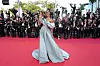 Britanska manekenka Jourdan Dunn očarala je u velikoj balskoj haljini svijetlo plave boje iz haute couture kolekcije modne kuće Elie Saab.