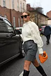 Mandatory Credit: Photo by Shutterstock (10544756fm) Street Style Street Style, Autumn Winter 2020, Copenhagen Fashion Week, Denmark - 30 Jan 2020