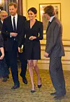LONDON, ENGLAND - AUGUST 29: Prince Harry, Duke of Sussex and Meghan, Duchess of Sussex attend a gala performance of