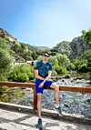 Marko Čeko aktualni je hrvatski prvak u trčanju na 100 i 200 m te u skoku u dalj.