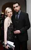 Zagreb, 141208. U Hrvatskom narodnom kazalistu odrzan je Bozicni koncert u organizaciji VIP-a. Na slici: Jelena Veljaca i Janko Popovic Volaric. Foto: Neja Markicevic / CROPIX