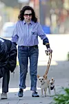 EXCLUSIVE: Jackie Stallone and husband Marcus Levine take their dogs for a walk before the mid day heat. 29 Jan 2019,Image: 411096324, License: Rights-managed, Restrictions: World Rights, Model Release: no, Credit line: MB / MEGA / The Mega Agency / Profimedia