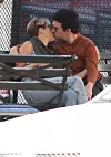 New York City, NY - Actress, Chloe Sevigny sports a pixie-cut and is seen kissing and showing some PDA with unidentified boyfriend on a park bench in Manhattan's Soho area. BACKGRID USA 25 AUGUST 2019, Image: 467274964, License: Rights-managed, Restrictions: , Model Release: no, Credit line: BrosNYC / BACKGRID / Backgrid USA / Profimedia