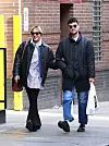 New York City, NY - Chloe Sevigny and boyfriend Sinisa Mackovic are all smiles while shopping for baby clothes in Manhattan's Soho area. The pregnant star looked to be in a great mood as she was smiling while shopping at