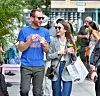 New York, NY - Lily Collins and Charlie McDowell step out for ice cream at Cha Cha Matcha during NYFW in NYC. The pair were all smiles as they enjoyed their icy treats, Charlie with an ice cream, Lily with an iced drink. *UK Clients - Pictures Containing Children Please Pixelate Face Prior To Publication*,Image: 469627985, License: Rights-managed, Restrictions: DO NOT ALTER SET OR CROP PHOTOS, Model Release: no, Credit line: Jawad Elatab / BACKGRID / Backgrid USA / Profimedia