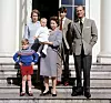 File photo dated 21/04/65 of Queen Elizabeth II holding the Earl of Wessex as a baby with (left to right) the Duke of York, the Princess Royal, the Prince of Wales and the Duke of Edinburgh. Anne celebrates her 70th birthday on Saturday.,Image: 551796152, License: Rights-managed, Restrictions: FILE PHOTO, Model Release: no, Credit line: PA News / PA Images / Profimedia