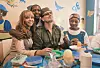 CAPE TOWN, SOUTH AFRICA - NOVEMBER 29: Singer Bono and singer Beyonce Knowles visit the Baphumelele orphanage for children with AIDS whose parents have died of AIDS prior to the