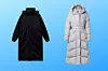 Zara vodootporna parka jakna 89,95 eura/ Canada Goose siva jakna s remenom 1,550 eura