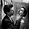 Filmski redatelj David Lynch i njegova muza i ljubavnica, glumica Isabella Rossellini, pozirali su mu 1988.