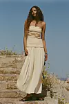 Faithfull the Brand Hedy maxi haljina u maslac žutoj boji (290 eura)