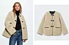 Appliqués faux-fur coat