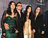 NEW YORK, NY - JUNE 14: Ali Hewson, Bono of U2, Eve Hewson and Jordan Hewson attend