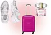 Nike Sportswear Niske tenisice ‘V2K‘, About you, (35,70 eura)/MODO BY RONCATO GALAXY S putni kofer, Sportisimo, (112,95 eura)/Versace Bright Crystal parfem 90 ml, Notino, (175 eura)
