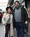 Antonija Blace sa suprugom Hrvojem na Badnjak 2021.