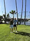 Goran i Emanuel na golfu