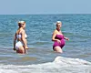 Malibu, CA - *PREMIUM-EXCLUSIVE* - *WEB EMBARGO UNTIL 9 AM PDT ON JULY 14, 2020* The Roar singer who’s expecting her first child in August, waded in to cool off in the ocean with her pregnant friend as temperatures soared in Southern California. *UK Clients - Pictures Containing Children Please Pixelate Face Prior To Publication*,Image: 542496434, License: Rights-managed, Restrictions: RIGHTS: WORLDWIDE EXCEPT IN UNITED KINGDOM, Model Release: no, Credit line: Clint Brewer Photography / BACKGRID / Backgrid USA / Profimedia