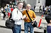 Fotograf Jeff Mermelstein s prijateljem na ulicama New Yorka
