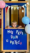 Mali Klai prvi je put krenuo u vrtić ove godine