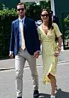Pippa Middleton i suprug James Matthews na Wimbledonu 2019.