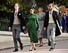 Pippa Middleton sa suprugom i bratom na vjenčanju princeze Eugenie i Jacka Brooksbanka 2018.