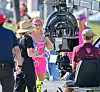 Na snimanju filma: Margot Robbie i Ryan Gosling slušaju upute redateljice
