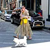 , New York, NY - 20200629- Olivia Palermo Takes Mr Butler for a Walk on her Anniversary -PICTURED: Olivia Palermo With Dog Mr Butler -,Image: 537130212, License: Rights-managed, Restrictions: , Model Release: no, Credit line: Jose Perez/INSTARimages.com / INSTAR Images / Profimedia