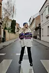Idelan outfit za zimu - toplo, a oku ugodno.