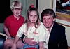 Tatina mezimica Ivanka s ocem i bratom Ericom na utakmici bejzbola 1992. godine