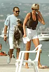 Dodi Fayed i Diana na jugu Francuske
