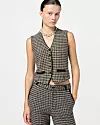 Houndstooth Tailored Vest - 458 eura