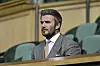 Beckham je ostao u gotovo ispražnjenoj loži podržati sportašice
