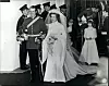 Nov. 11, 1973 - Wedding Of Princess Anne And Captain Mark Phillips At Westminster Abbey. Photo Shows:- The bride and groom smiling broadly as they left Westminster Abbey after their wedding today, followed by Prince Edward who was the Page and Lady Sarah Armstrong-Jones, the bridesmaid. Behind is the Best Man, Capt. Eric Grounds.,Image: 209875578, License: Rights-managed, Restrictions: , Model Release: no, Credit line: Keystone Pictures USA / Zuma Press / Profimedia