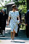 Princess Anne Princess Anne's Recycled Clothes 783441 COM Princess Anne's Recycled Clothes Princess Anne has long been known by fashion-conscious Royal watchers as one of the least profligate Royals when it comes to clothing, believing that if a dress is worth wearing once, then it's worth wearing again. This was highlighted recently (Jul 2008) when she wore the same outfit at the wedding of her cousin Lady Rose Windsor as the one she wore to Prince Charles's wedding to Diana 27 years previously. The white dress with yellow floral print was even partnered by the same hat she wore back in 1981. Unlike others in the public eye, the Princess Royal believes in being frugal by recycling items in her wardrobe.