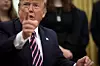 WASHINGTON, DC - JANUARY 16: U.S. President Donald Trump speaks during an event in the Oval Office announcing guidance on constitutional prayer in public schools on January 16, 2020 in Washington, DC. Trump also answered questions on recent reports relating businessman Lev Parnas, an associate of Trump's personal lawyer Rudy Giuliani. (Photo by Win McNamee/Getty Images)