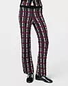 Plaid Flare Pant - 455 eura