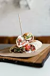 Beef cheeks totrilla.