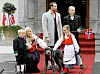 Princ Sverre Magnus, princeza Mette-Marit, princ Haakon, Marius Borg Høiby, princeza Ingrid Alexandra te princ Haakon 2022. u rezidenciji Skaugum