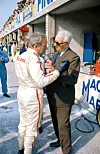 S Johnom Surteesom na Grand Prixu u Italiji 1970.